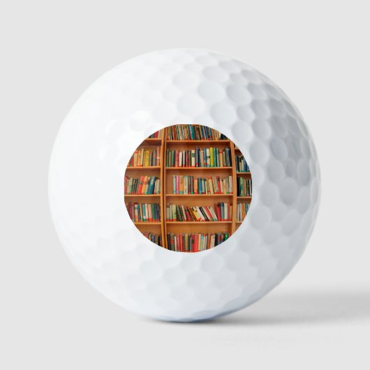 Boekhoudboekenbibliotheek Bladwijzer lezen Golfballen (Voorkant)