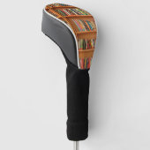 Boekhoudboekenbibliotheek Bladwijzer lezen Golfheadcover (Schuin)