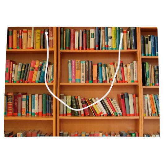 Boekhoudboekenbibliotheek Bladwijzer lezen Groot Cadeauzakje (Voorkant)