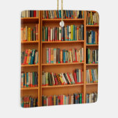 Boekhoudboekenbibliotheek Bladwijzer lezen Keramisch Ornament (Rechts)