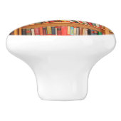 Boekhoudboekenbibliotheek Bladwijzer lezen Keramische Knop (Zijkant)