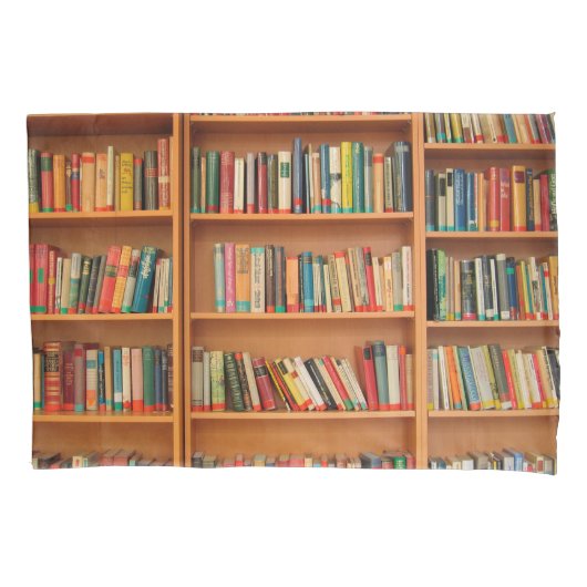 Boekhoudboekenbibliotheek Bladwijzer lezen Kussensloop (Voorkant)