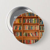 Boekhoudboekenbibliotheek Bladwijzer lezen Ronde Button 7,6 Cm (Voorkant /achterkant)