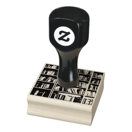 Boekhoudboekenbibliotheek Bladwijzer lezen Rubberstempel (Stempel)