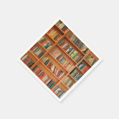 Boekhoudboekenbibliotheek Bladwijzer lezen Servetten (Hoek)