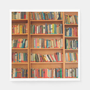 Boekhoudboekenbibliotheek Bladwijzer lezen Servetten