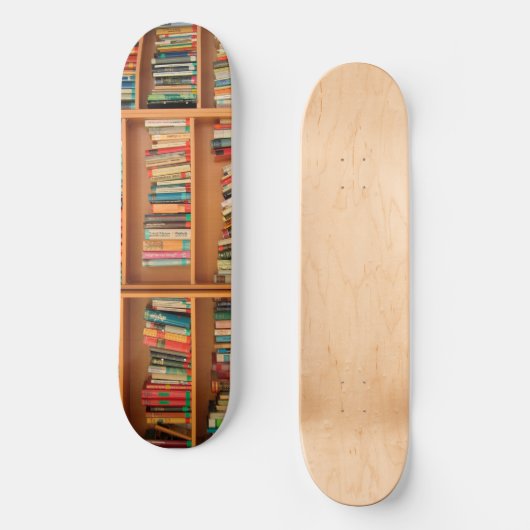 Boekhoudboekenbibliotheek Bladwijzer lezen Skateboard (Voorkant)