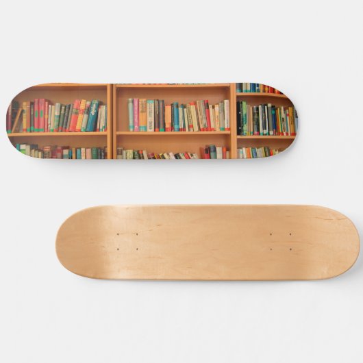 Boekhoudboekenbibliotheek Bladwijzer lezen Skateboard (Horizontaal)