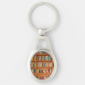 Boekhoudboekenbibliotheek Bladwijzer lezen Sleutelhanger (Voorkant)