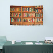 Boekhoudboekenbibliotheek Bladwijzer lezen Spandoek (Beurs)