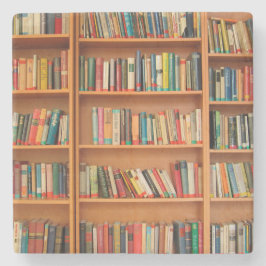 Boekhoudboekenbibliotheek Bladwijzer lezen Stenen Onderzetter