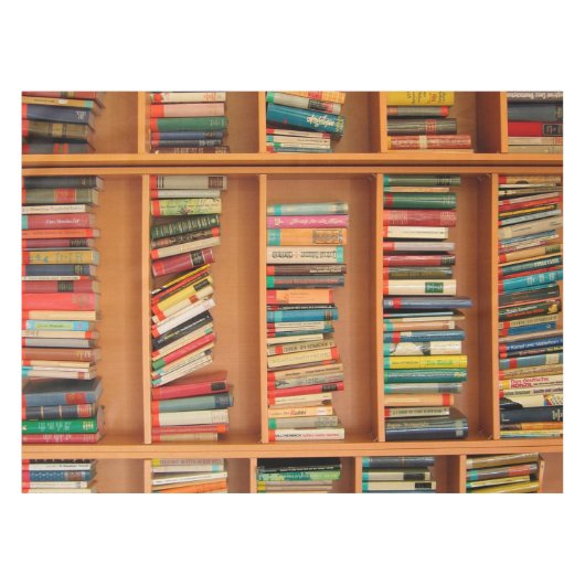 Boekhoudboekenbibliotheek Bladwijzer lezen Tafelkleed (Voorkant (Horizontaal))