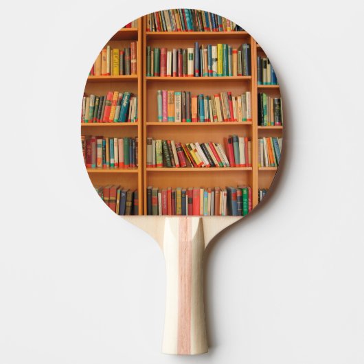 Boekhoudboekenbibliotheek Bladwijzer lezen Tafeltennisbatje (Voorkant)