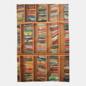 Boekhoudboekenbibliotheek Bladwijzer lezen Theedoek (Verticaal)