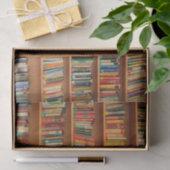 Boekhoudboekenbibliotheek Bladwijzer lezen Tissuepapier (Geschenk)