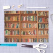 Boekhoudboekenbibliotheek Bladwijzer lezen Tissuepapier (Craft)