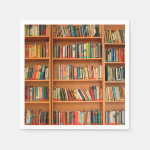 Boekhoudboekenwisselaar lezen servetten