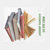 Boekhouddekens Fleece Deken (Voorkant (Horizontaal))