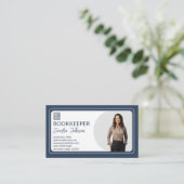 Boekhouddiensten Visitekaartje (Staand voorkant)