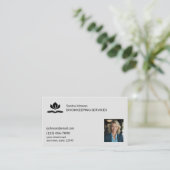 Boekhouddiensten Visitekaartje (Staand voorkant)