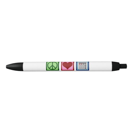 Boekhouden met Liefde Maatwerk Zwarte Inkt Pen (Voorkant)