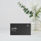 Boekhouder Accountant CPA Nep Leer QR-code Visitekaartje (Staand voorkant)