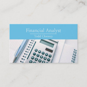 Boekhouder Belastingaccountant Financieel Analist Visitekaartje