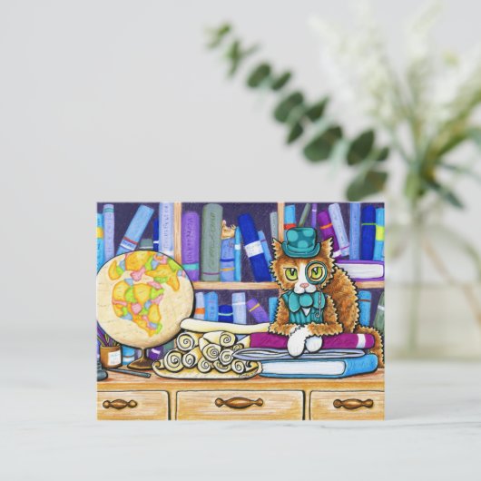 Boekhouder Briefkaart (Staand voorkant)