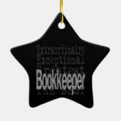 boekhouder: extraordinaire keramisch ornament (Achterkant)