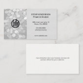 boekhouder | Financial Money Manager-Visitekaartje Visitekaartje (Voorkant / Achterkant)