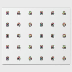 Boekhouder Heks Retro Halloween Boekhoudkundig Ont Cadeaupapier