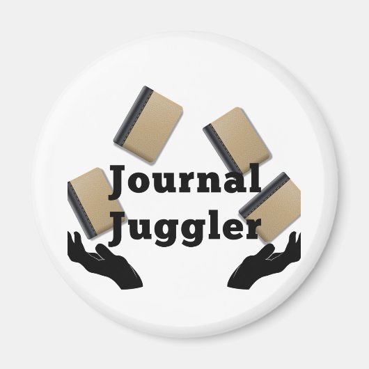 Boekhouder Juggler Magneet (Voorkant)