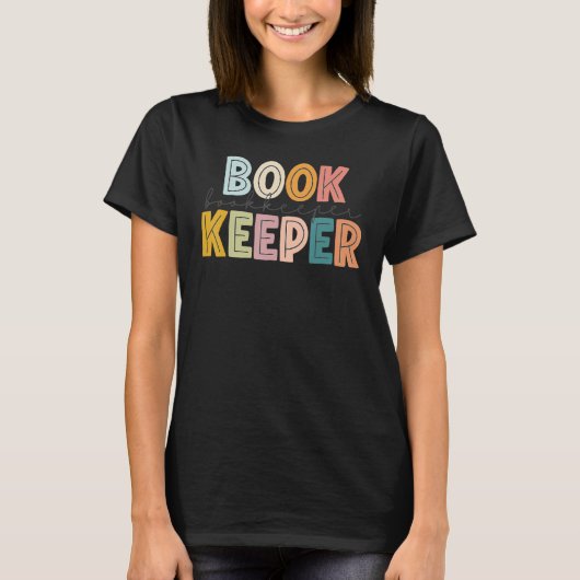 Boekhouder leraar student Happy First Last 100 Da T-shirt (Voorkant)