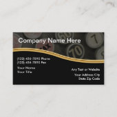 Boekhouder Moderne Visitekaartjes (Voorkant)