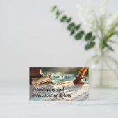 boekhouder QR Visitekaartje (Staand voorkant)