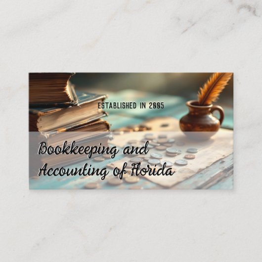 boekhouder QR Visitekaartje (Voorkant)