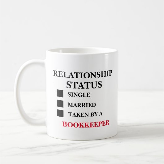 Boekhouder relatie status koffiemok (Links)