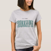 "Boekhouder" T-shirt (Voorkant)