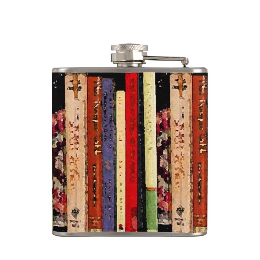 Boekhouders Heupfles (Achterkant)