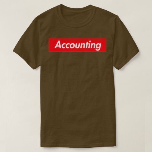 Boekhouding 23 t-shirt (Design voorkant)