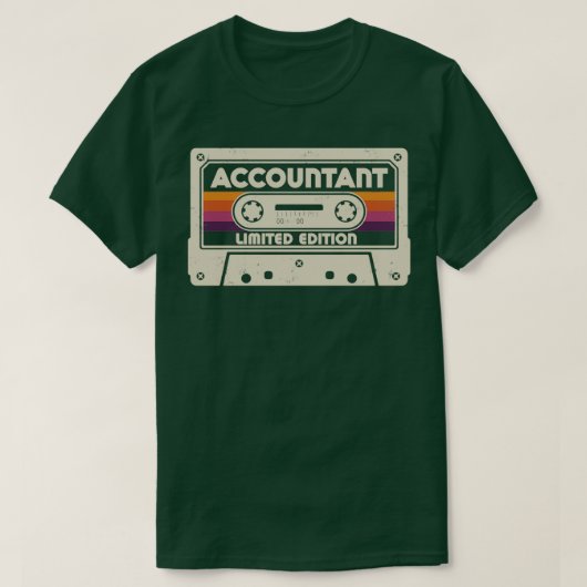 BOEKHOUDING 2 T-SHIRT (Design voorkant)