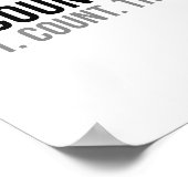 Boekhouding - Aantal wetten Poster (Hoek)