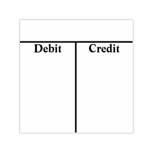 Boekhouding Accounts Zelfinkting Stempel