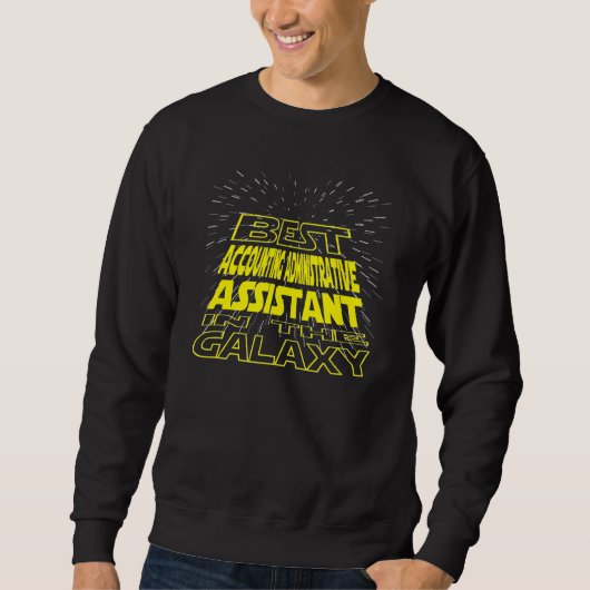 Boekhouding Administratief Assistent Cool Galaxy J Trui (Voorkant)
