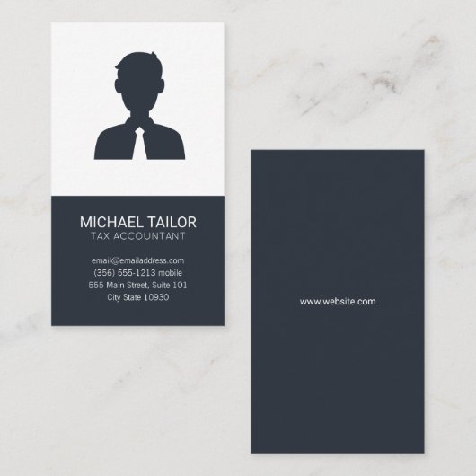 boekhouding | belastingvoorbereiding | Financiën Visitekaartje (Voorkant / Achterkant)