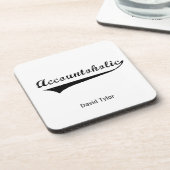 Boekhouding Bier Onderzetter (Linkerzijde)