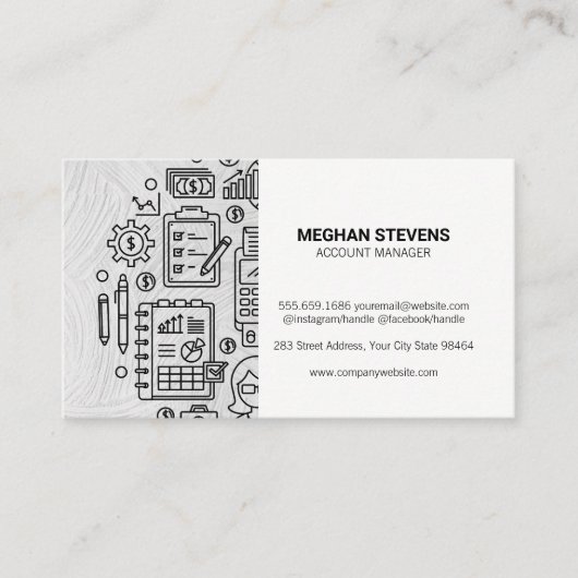 Boekhouding | Boekhouder Afsprakenkaartje (Voorkant)