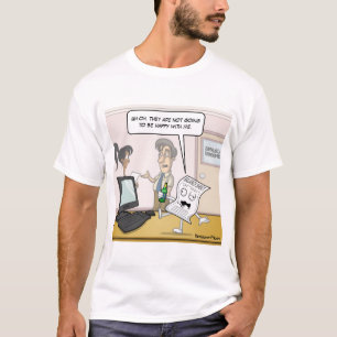 Boekhouding Drink balans Punny T-Shirt