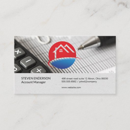 Boekhouding | Geldbeheer | Financieel Visitekaartje (Voorkant)