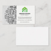 boekhouding | Grafiekgroei Logo Afsprakenkaartje (Voorkant / Achterkant)